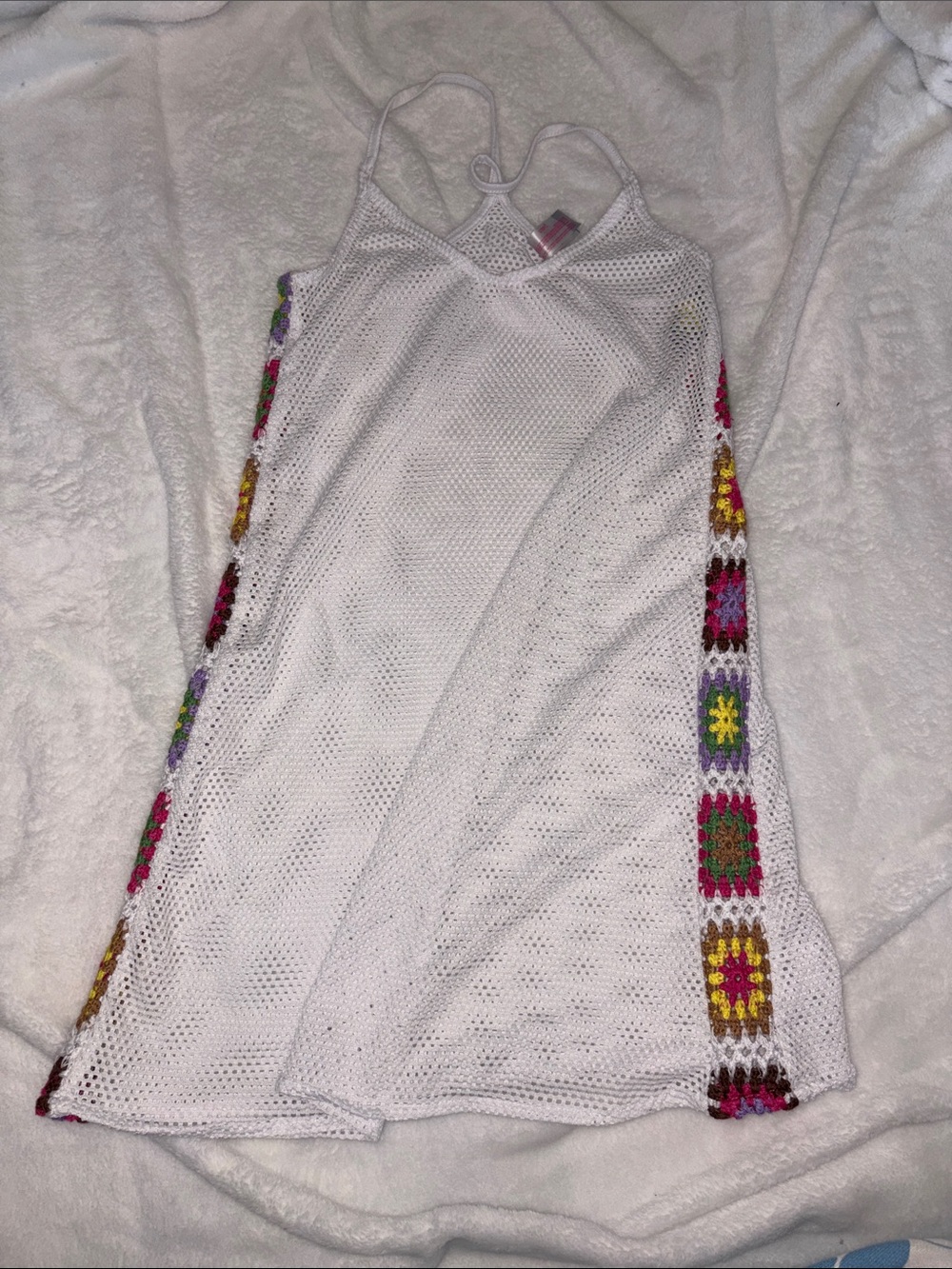 Crocheted cover up